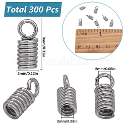 300 pieza de extremos de cable de acero inoxidable 304&nbsp;STAS-SC0009-33