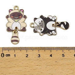 Pendente smaltati in lega&nbsp;FIND-I064-03G-02
