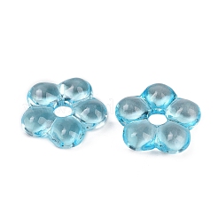 Perles en verre transparentes&nbsp;GLAA-F129-01J