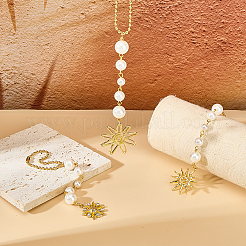 3 stücke 3 arten legierung emaille sonne charme eisen ball ketten haning ornamente&nbsp;HJEW-OC00293