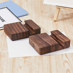 Supports de téléphone portable en bois de noyer&nbsp;AJEW-WH0314-09