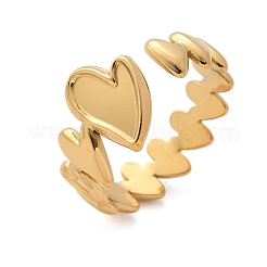 Anelli polsini in acciaio inossidabile 304&nbsp;RJEW-D303-04G