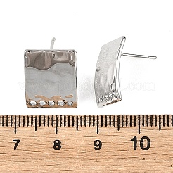 Accessoires de boucles d'oreilles en laiton shegrace&nbsp;XGRQ64386-863P