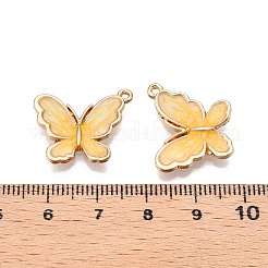 Crémaillère placage pendentifs en émail d'alliage&nbsp;ENAM-N056-364KCG-01