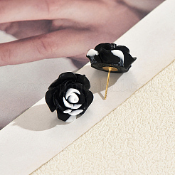 Valentinstag-Ohrstecker aus Eisen und Harz&nbsp;MW6117