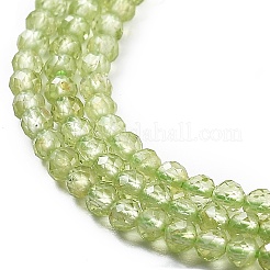 Natürlichen Peridot Perlen Stränge&nbsp;G-B107-A06-01A