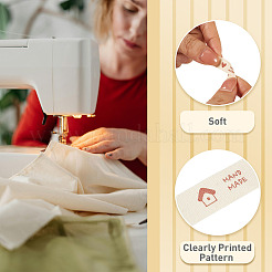 Etichetta di abbigliamento in poliestere&nbsp;DIY-TA0015-56B
