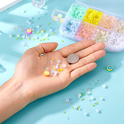 Kit fai da te per la creazione di gioielli con perline in vetro&nbsp;DIY-TAC0027-05