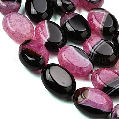 Chapelets de perles d'agate naturelle&nbsp;G-F820-N01-01A