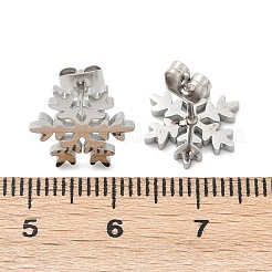Anlaufgeschützte Ohrstecker aus 304 Edelstahl&nbsp;EJEW-P045-01P