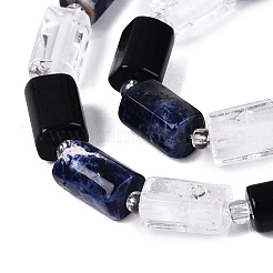 Stränge aus natürlichen Obsidian-&nbsp;G-Q614-01A-07