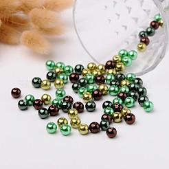 Choc-mint Perle pearlized Glasperlen-Mix&nbsp;HY-X006-8mm-04