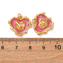 304 Edelstahl-Emaille-Anhänger&nbsp;STAS-U061-21G-02