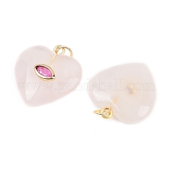 Ciondoli quazo rosa naturale&nbsp;X-G-Z134-04C