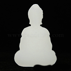 Natürliche weiße Jade&nbsp;G-PW0007-049