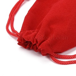 Kordeltaschen aus Samtgewebe&nbsp;TP-C001-70X90mm-M