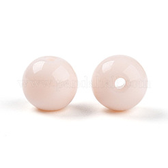 Perle di vetro di colore solido opaco&nbsp;GLAA-N007-10mm-A01