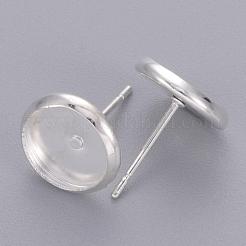 Impostazioni perno orecchino ottone&nbsp;KK-I001-S-NF