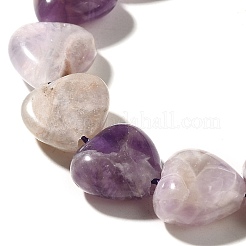 Natürlichen Amethyst Perlen Stränge&nbsp;G-R190-10mm-50