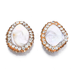 Polymer Ton Strass Perlen&nbsp;RB-S056-17