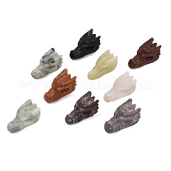 Drachenheilfiguren aus natürlichen Edelsteinen&nbsp;DJEW-D010-01