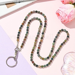 Pendentif décoratif en perles d'agate indiennes naturelles&nbsp;HJEW-CJ00083
