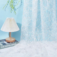 Polyester-Stickerei-Spitzenstoffe&nbsp;DIY-WH0759-46