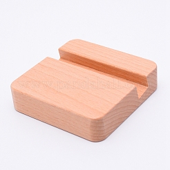 Supports de téléphone portable en bois de hêtre&nbsp;AJEW-WH0119-46B