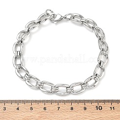 9 mm ovale Gliederkettenarmbänder aus Edelstahl 304&nbsp;SA-CBA2696-10P