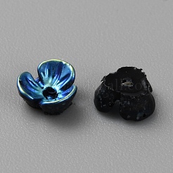 Capuchon et cône de perles en résine&nbsp;RESI-WH0038-13E