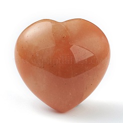 Coeur d'aventurine rouge naturel pierre d'amour&nbsp;G-G973-07A
