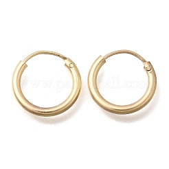 Orecchini a cerchio in ottone&nbsp;EJEW-G474-01G-01