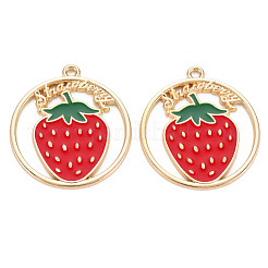 Pendentifs d'émail en alliage&nbsp;ENAM-S126-102-NR