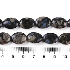 Fili di perline di glaucofane naturali&nbsp;G-C141-D01-02