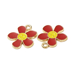Pendentifs d'émail en alliage&nbsp;LS-ENAM-C009-01G-04