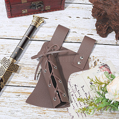 Fundas de cuero de PU para cuchillos y espadas&nbsp;AJEW-WH20001-90C-02