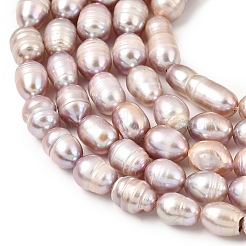 Brins de perles de culture d'eau douce naturelles&nbsp;PEAR-F020-05B