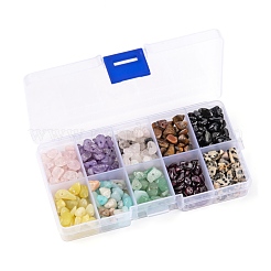 150g 10 Stil natürliche Edelsteinperlen&nbsp;G-FS0002-17