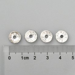 Kristall-Strass-Abstandshalterperlen aus Eisen der Güteklasse A&nbsp;RB-A010-10MM-S