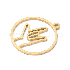 Pendentifs en acier inoxydable 304&nbsp;STAS-Z131-01B-G