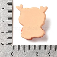 Weihnachtsserie süße opake Harz Decoden Cabochons&nbsp;RESI-B026-02F