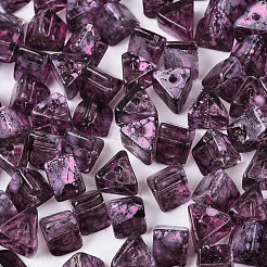 Perles de verre transparentes Picasso&nbsp;SEED-Q039-02I