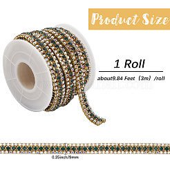 Chaînes strass de fer de tasse&nbsp;CH-WH20001-02B