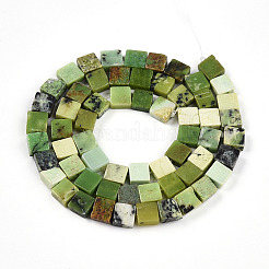 Natur Serpentin Perlen Stränge&nbsp;G-N346-05A-06