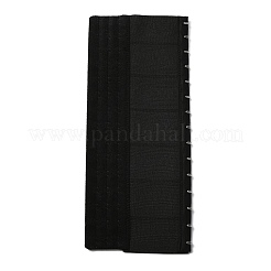Polyester Damen 3 Reihen x 15 Haken Langleinen-Korsett-BH-Verlängerung&nbsp;FIND-WH0111-217B