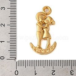 Pendentifs en acier inoxydable 304 avec placage ionique (IP)&nbsp;STAS-N103-36G