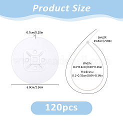 120 pz organizer per cavi in plastica&nbsp;FIND-FH0018-21