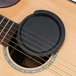 Schalllochabdeckung für Gitarren aus Silikon&nbsp;AJEW-WH20018-102B