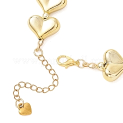 Braccialetti con catena a maglie in acrilico placcato per donna&nbsp;BJEW-JB13491