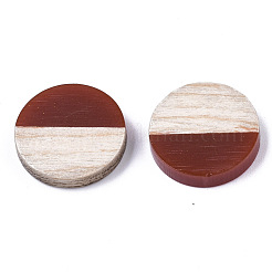 Cabochon in resina e legno&nbsp;RESI-R425-05F